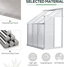 Load image into Gallery viewer, Lean-To Walk-in Hobby Greenhouse Kit - Adler's Store