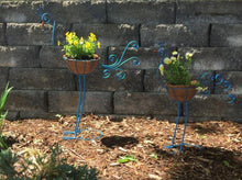 Load image into Gallery viewer, Majestic Bird with Coconut Fiber Basket Planters - Set of 2 - Adler's Store