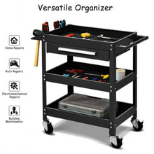 Load image into Gallery viewer, Mechanics Rolling Tool Cabinet Organizer with Drawer - Adler's Store