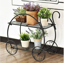 Load image into Gallery viewer, Metal Flower Pot Display Cart - Adler's Store