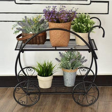 Load image into Gallery viewer, Metal Flower Pot Display Cart - Adler's Store