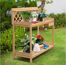 Load image into Gallery viewer, Multifunctional Garden Solid Wood Potting Station - Adler's Store