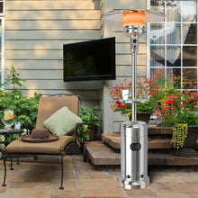 Load image into Gallery viewer, Outdoor 48000 BTU Propane Gas Area Heater with Table and Wheels - Adler&#39;s Store
