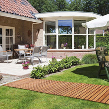 Load image into Gallery viewer, Outdoor Cedar Wood Garden Pathway Weather-Resistant Decorative Roll Out Boardwalk - Adler's Store