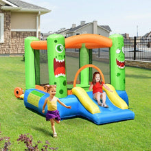 Load image into Gallery viewer, Outdoor Fun Inflatable Bounce House with Slider and 480W Blower - Adler's Store