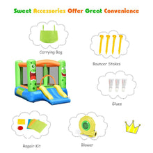 Load image into Gallery viewer, Outdoor Fun Inflatable Bounce House with Slider and 480W Blower - Adler's Store