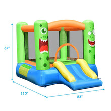 Load image into Gallery viewer, Outdoor Fun Inflatable Bounce House with Slider and 480W Blower - Adler's Store