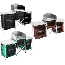Load image into Gallery viewer, Portable Camping Cooking Storage Rack - Adler's Store