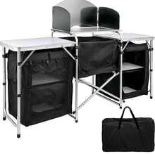 Load image into Gallery viewer, Portable Camping Cooking Storage Rack - Adler's Store