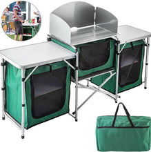 Load image into Gallery viewer, Portable Camping Cooking Storage Rack - Adler's Store