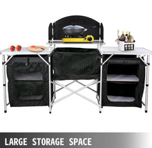 Load image into Gallery viewer, Portable Camping Cooking Storage Rack - Adler's Store