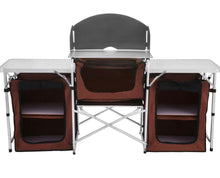 Load image into Gallery viewer, Portable Camping Cooking Storage Rack - Adler's Store