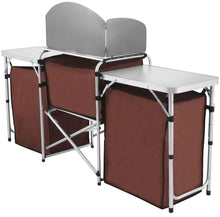 Load image into Gallery viewer, Portable Camping Cooking Storage Rack - Adler's Store