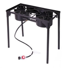 Load image into Gallery viewer, Portable Double Burner Propane Gas Cooker - Adler's Store