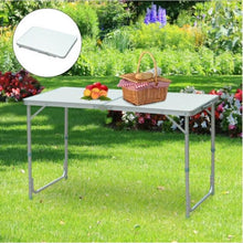 Load image into Gallery viewer, Portable Folding Picnic Table with Aluminum Legs - Adler's Store