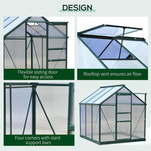 Load image into Gallery viewer, Powder Coated Aluminum Frame Walk In Greenhouse - Adler's Store