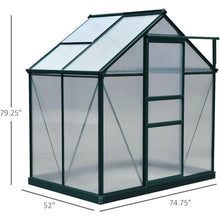 Load image into Gallery viewer, Powder Coated Aluminum Frame Walk In Greenhouse - Adler's Store