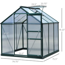 Load image into Gallery viewer, Powder Coated Aluminum Frame Walk In Greenhouse - Adler's Store