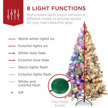 Load image into Gallery viewer, Pre-Lit Multicolored Holiday Christmas Pine Tree - Adler's Store