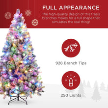 Load image into Gallery viewer, Pre-Lit Multicolored Holiday Christmas Pine Tree - Adler's Store