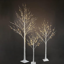 Load image into Gallery viewer, Pre-Lit Natural Birch Tree Winter Festival Decoration - Adler's Store