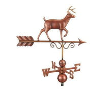 Load image into Gallery viewer, Pure Copper Proud Buck Weathervane - Adler's Store