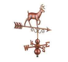 Load image into Gallery viewer, Pure Copper Proud Buck Weathervane - Adler's Store
