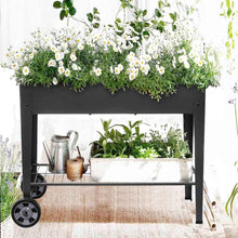 Load image into Gallery viewer, Raised Garden Planter Box on Wheels Elevated Bed - Adler's Store