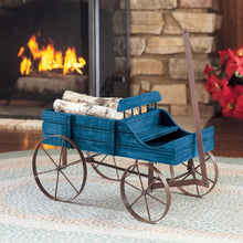 Load image into Gallery viewer, Rustic Old Country Style Wooden Wagon Garden Planter - Adler's Store