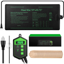 Load image into Gallery viewer, Seedling Energy Saving Heat Mat and Digital Thermostat Combo Set - Adler's Store