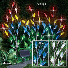 Load image into Gallery viewer, Set of 3 Decorative Solar Leaves Lights - Adler's Store