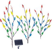 Load image into Gallery viewer, Set of 3 Decorative Solar Leaves Lights - Adler's Store