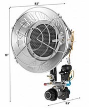 Load image into Gallery viewer, Single Dish Rapid Heating Portable Propane Tank Top Heater - Adler's Store