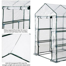 Load image into Gallery viewer, Small Portable Walk-In Greenhouse with 8 Mini Shelves - Adler's Store