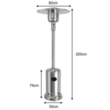 Load image into Gallery viewer, Steel Patio Standing Propane Gas Heater - Adler's Store