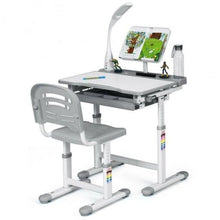 Load image into Gallery viewer, Student’s Learning Creative Center Adjustable Set with Lamp and Book Stand - Adler's Store