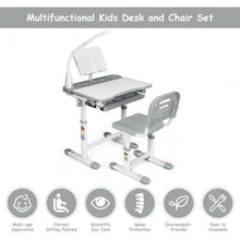 Load image into Gallery viewer, Student’s Learning Creative Center Adjustable Set with Lamp and Book Stand - Adler's Store