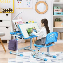 Load image into Gallery viewer, Student’s Learning Creative Center Adjustable Set with Lamp and Book Stand - Adler's Store