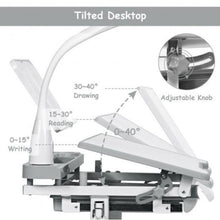 Load image into Gallery viewer, Student’s Learning Creative Center Adjustable Set with Lamp and Book Stand - Adler's Store