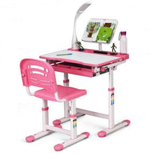 Load image into Gallery viewer, Student’s Learning Creative Center Adjustable Set with Lamp and Book Stand - Adler's Store