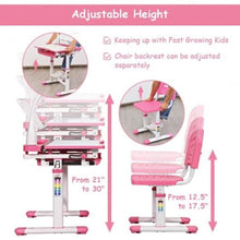 Load image into Gallery viewer, Student’s Learning Creative Center Adjustable Set with Lamp and Book Stand - Adler's Store