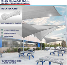 Load image into Gallery viewer, Triangle Sun Shade Sail Canopy - Adler's Store