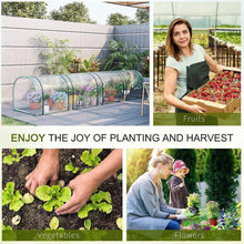 Load image into Gallery viewer, Tunneled Mini Greenhouse with Air Ventilation Doors for All Year Round Gardening - Adler's Store