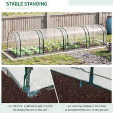Load image into Gallery viewer, Tunneled Mini Greenhouse with Air Ventilation Doors for All Year Round Gardening - Adler's Store