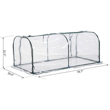 Load image into Gallery viewer, Tunneled Mini Greenhouse with Air Ventilation Doors for All Year Round Gardening - Adler's Store
