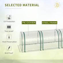 Load image into Gallery viewer, Tunneled Mini Greenhouse with Air Ventilation Doors for All Year Round Gardening - Adler's Store
