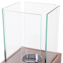 Load image into Gallery viewer, Ventless Portable Fireplace with Glass Flame Guard - Adler's Store