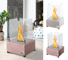 Load image into Gallery viewer, Ventless Portable Fireplace with Glass Flame Guard - Adler's Store