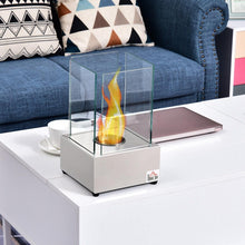 Load image into Gallery viewer, Ventless Portable Fireplace with Glass Flame Guard - Adler's Store