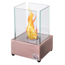 Load image into Gallery viewer, Ventless Portable Fireplace with Glass Flame Guard - Adler's Store